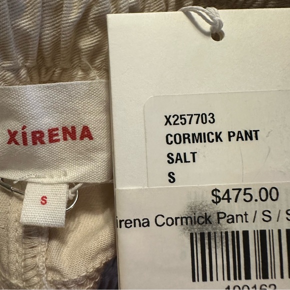 Xirena Cormick Pants in Salt/Cream Small NWT‎ - Picture 7 of 9